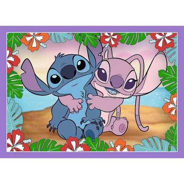 Puzzle Lilo & Stitch 4u1 Ludi dan Trefl