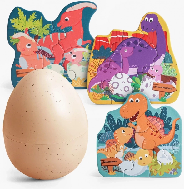 TOP BRIGHT slagalica Dinosaurova jaja 3×6 dijelova