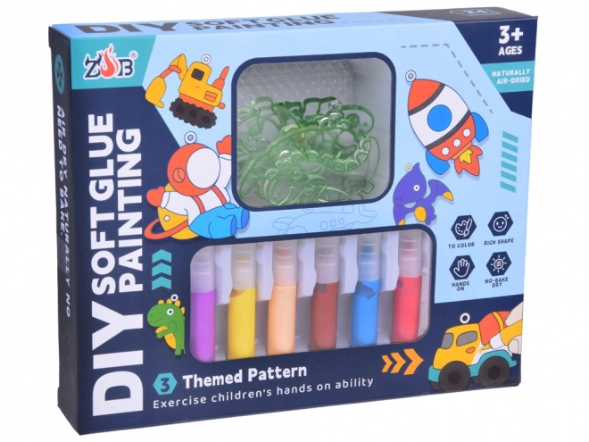 Prošireni DIY kreativni set privjesaka za ključeve ZA5209