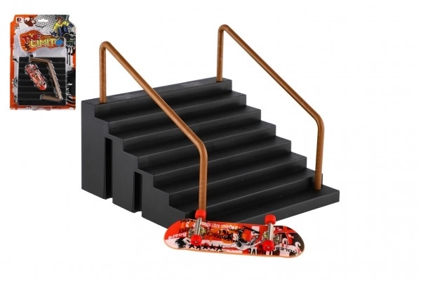 Stepenice s ogradom za fingerboard