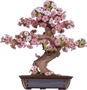 drvena 3D slagalica bonsai sakura