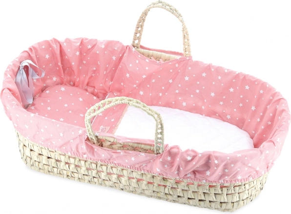 Petitcollin prijenosna torba od rafije Corail Etoilé za lutke