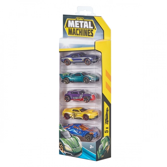 Auta ZURU Metal Machines 5-pak serija 2