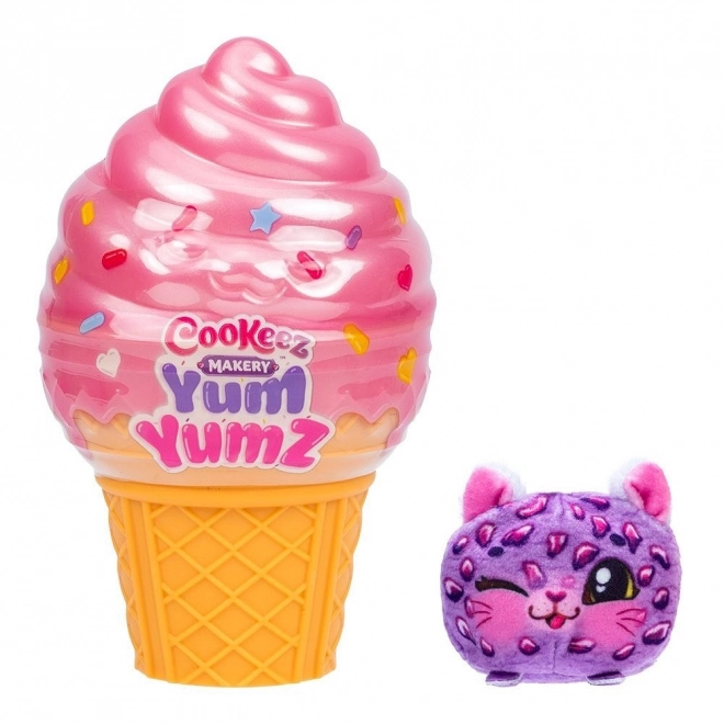Maskota Cookeez Makery Yum Yummz - Iznenađenje sladolednog korneta (18 kom)