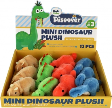 Plišana dinosaurima 12–16 cm, set od 4 vrste
