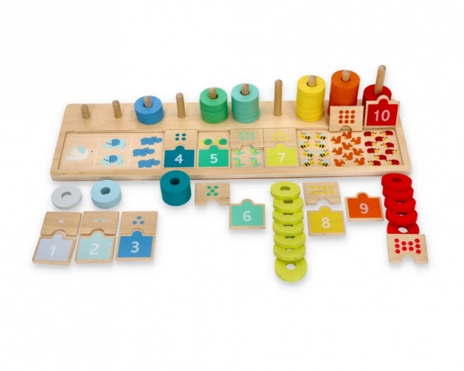 Drvene puzzle Učimo se računati