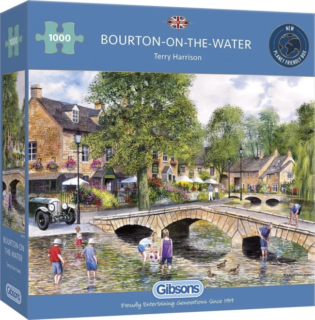 Puzzle Selo Bourton on the Water 1000 dijelova