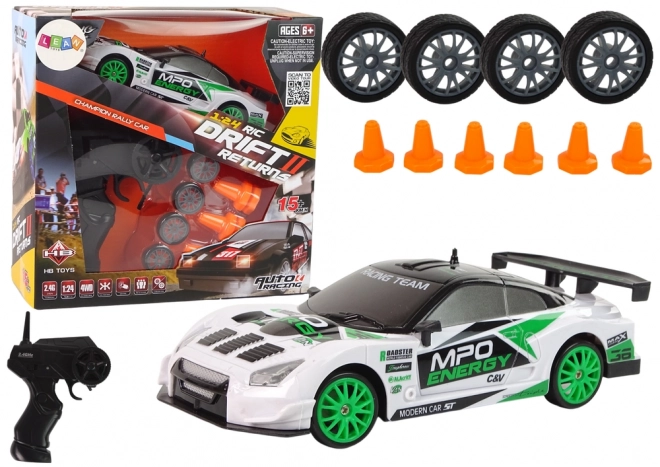 Sportski auto Drift Daljinski upravljani R/C 15 km/h Promjena kotača
