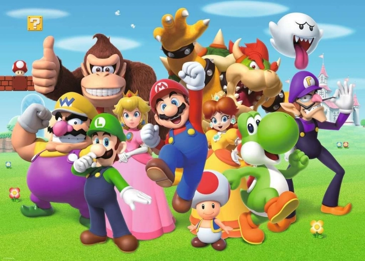 Puzzle Super Mario 1000 dijelova Ravensburger