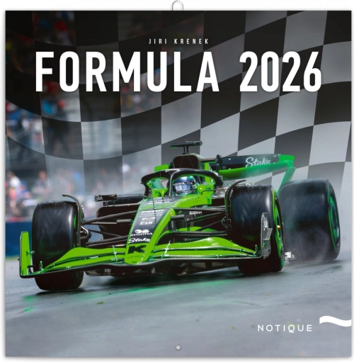 Kalendar s bilješkama Formule 1 – Jiří Křenek 2026
