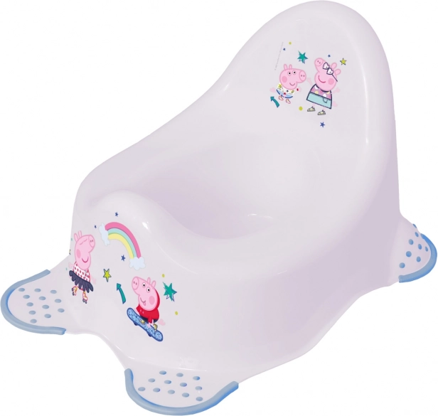 Dječja kahlica Peppa – bijela, protuklizna