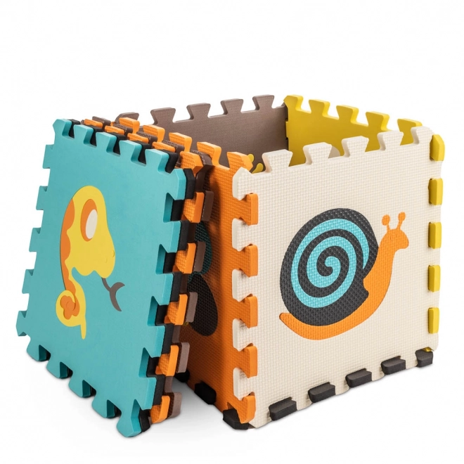 Šareni pjena puzzle sa životinjama - 9 komada