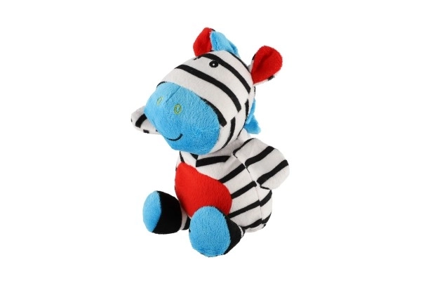Plišana zvečkica Zebra za bebe