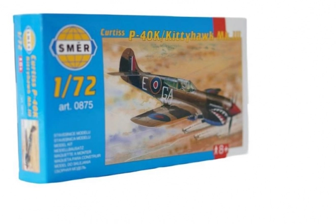 Model aviona Curtiss P-40 K Kittyhawk MK.3