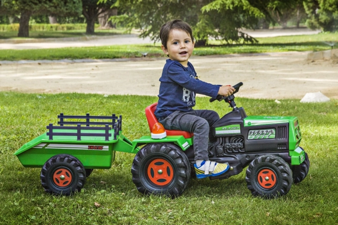 Dječji električni traktor s prikolicom 6V