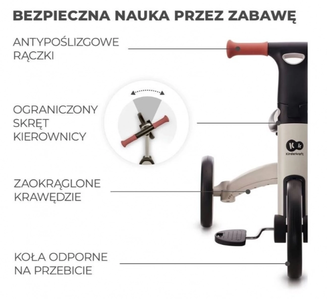 Trokolica 4TRIKE SREBRNO SIVA