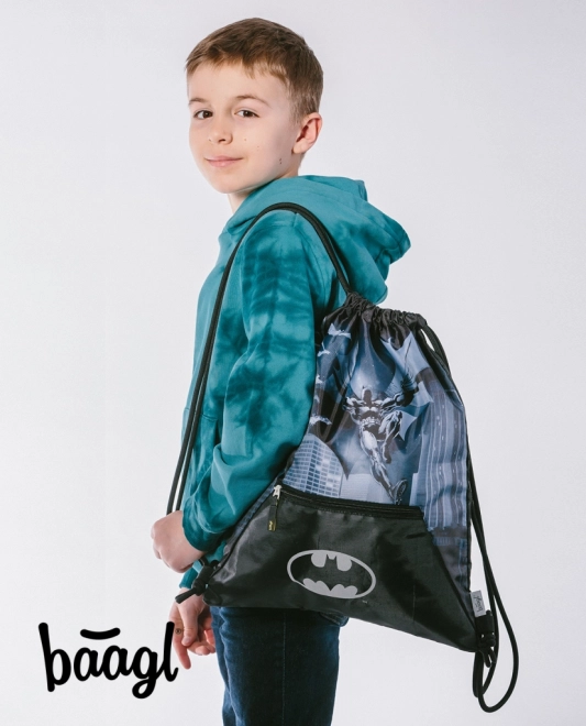 Školski set Shelly s Batmanom: torba, pernica, vrećica
