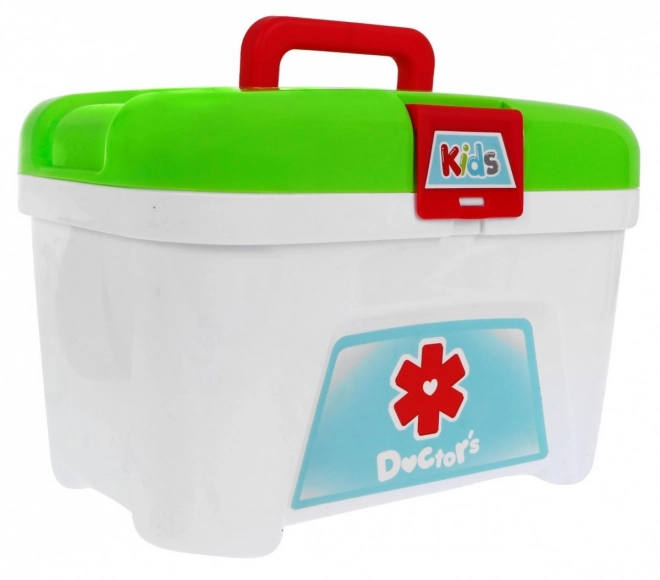 Prijenosni medicinski kabinet za djecu 3+ Kofer + stol + 2 vrste kolica + pribor