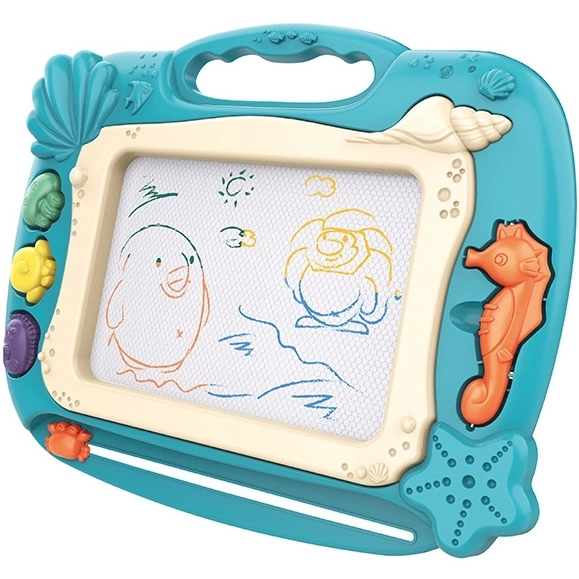 Woopie magnetna tabla za crtanje s ocean motivom - zelena