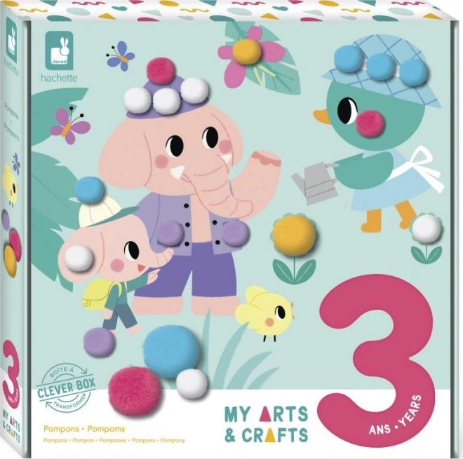 JANOD My Arts & Crafts: Pompomi set za djecu