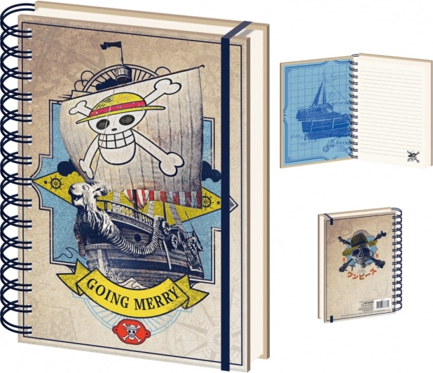 Spirala blok s motivom One Piece