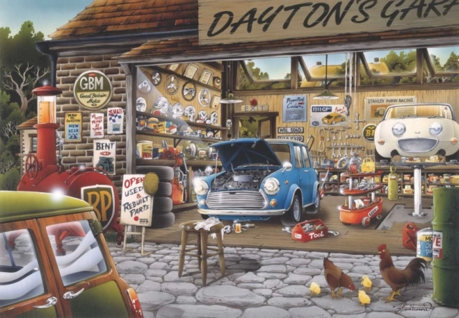 Puzzle ANATOLIAN Daytonova automehaničarska radionica 500 dijelova