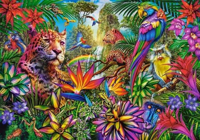 Puzzle Modna džungla 500 dijelova CASTORLAND
