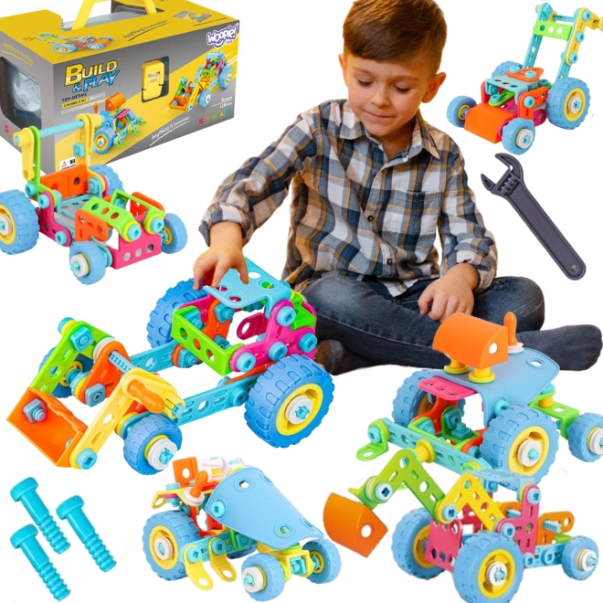 Konstruktor set vozila za djecu 6u1