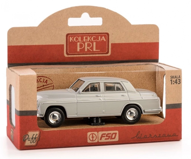 Model automobila Warszawa 223 Siva 1:43