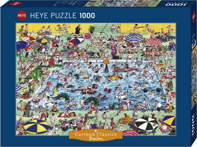 Puzzle 1000 dijelova Igra kod bazena