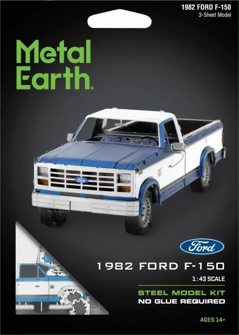 METAL EARTH 3D puzzle Ford F-150 Kamion 1982