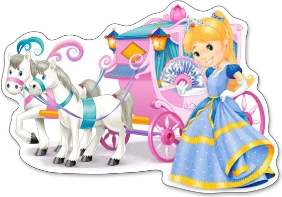Maxi puzzle 12 dijelova Prinčezina kočija Castorland