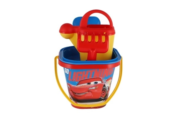Set za pijesak Automobili plastika 5 komada 26x18cm u mrežici 12m+ Wader