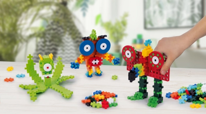 Plus-Plus Kreativni set Nauči se graditi Čudovišta