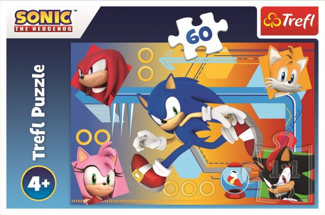 Puzzle Sonic 60 dijelova Sonic u akciji