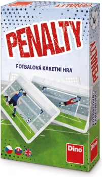 Dino igraće karte Penalty – nogometna kartaška igra
