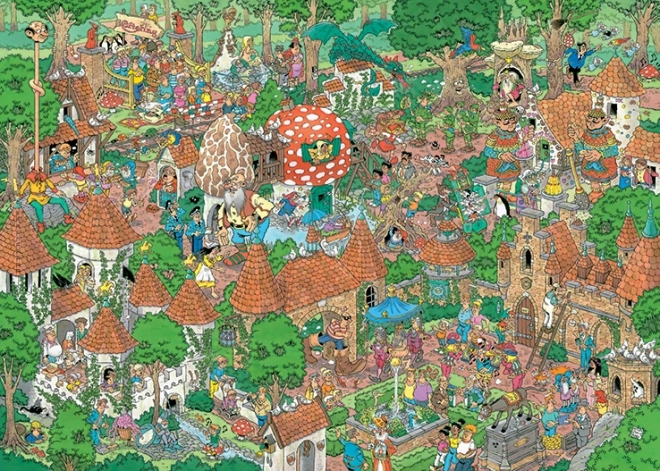 JUMBO Puzzle JvH Bajkovita šuma Efteling 1000 komada