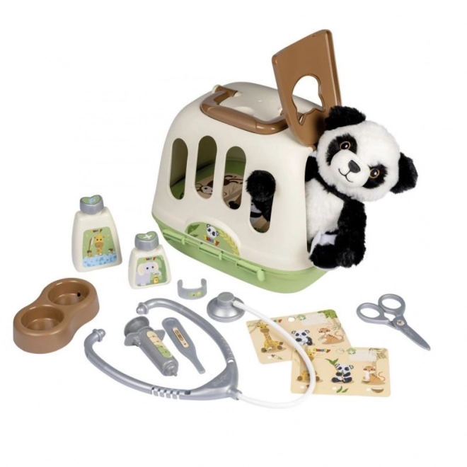 Veterinarska oprema s pandom i transportnim kutijom 2u1