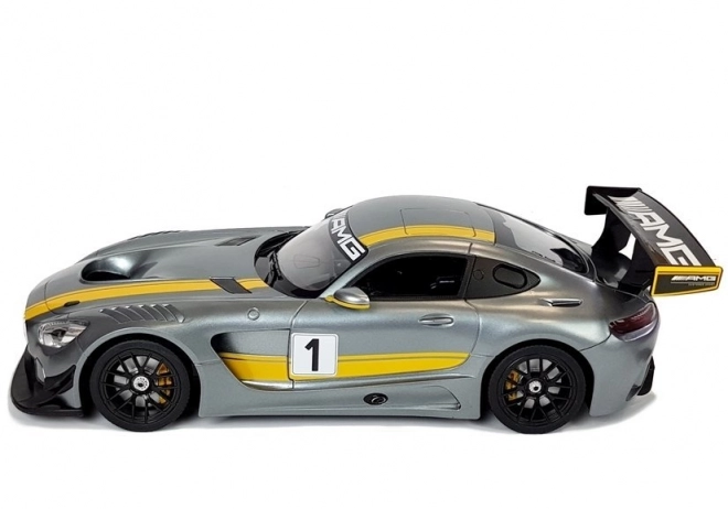 R/C auto Mercedes-AMG GT3 Rastar 1:14 sivo na daljinsko upravljanje