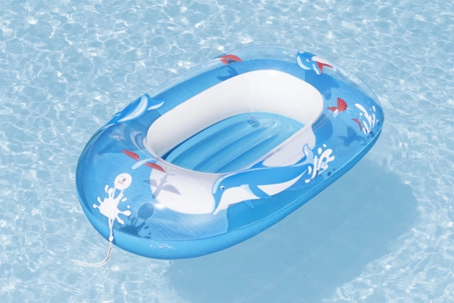 Ponton Plavi Dupin 102x69 cm BESTWAY