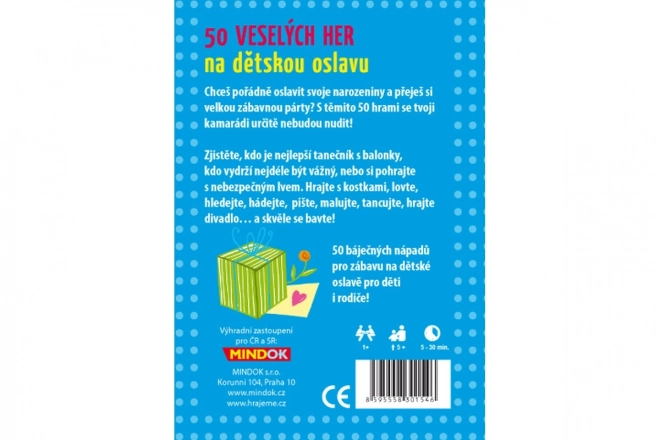 50 veselih igara za dječju proslavu