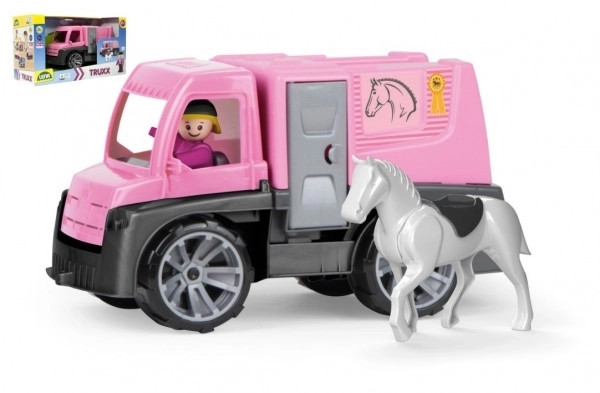 Auto Truxx prijevoz konja s figuricama plast 26cm u kutiji 39x22x16cm 24m+