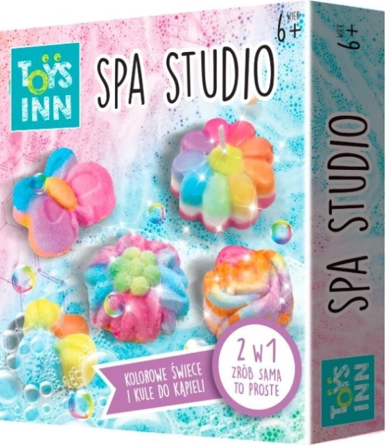 Creative SPA Studio Set cvjetnih svijeća i kugli za kupanje