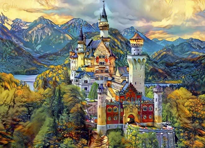 Puzzle Neuschwanstein 1000 dijelova