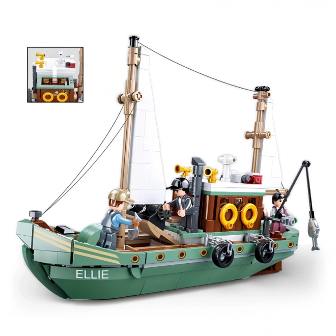 Sluban ModelBricks M38-B1119 Ribička lođa Ellie
