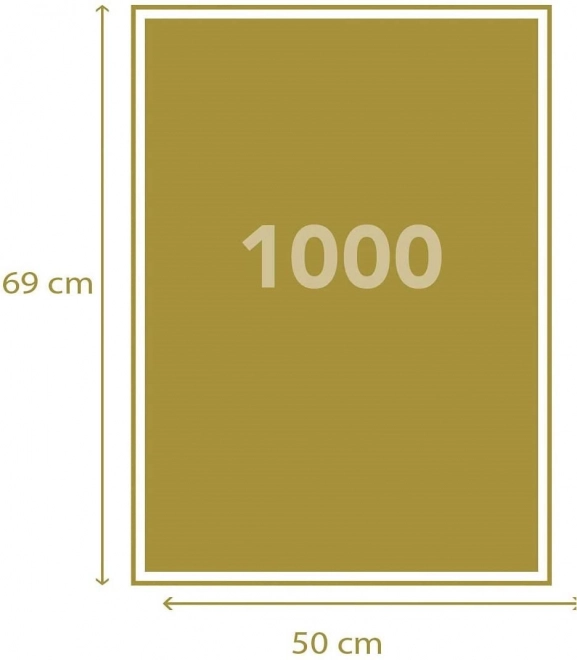 Puzzle 1000 dijelova Life Collection
