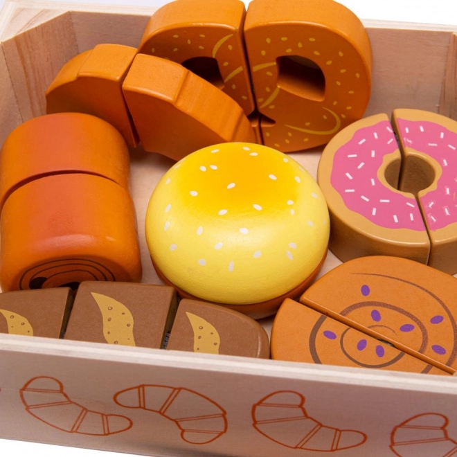 Bigjigs Toys Izrezujuće pecivo u kutiji