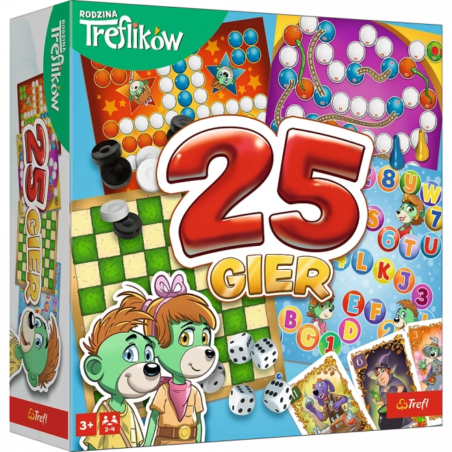 Kaleidoskop – 25 igara za djecu Obitelj Treflik Trefl