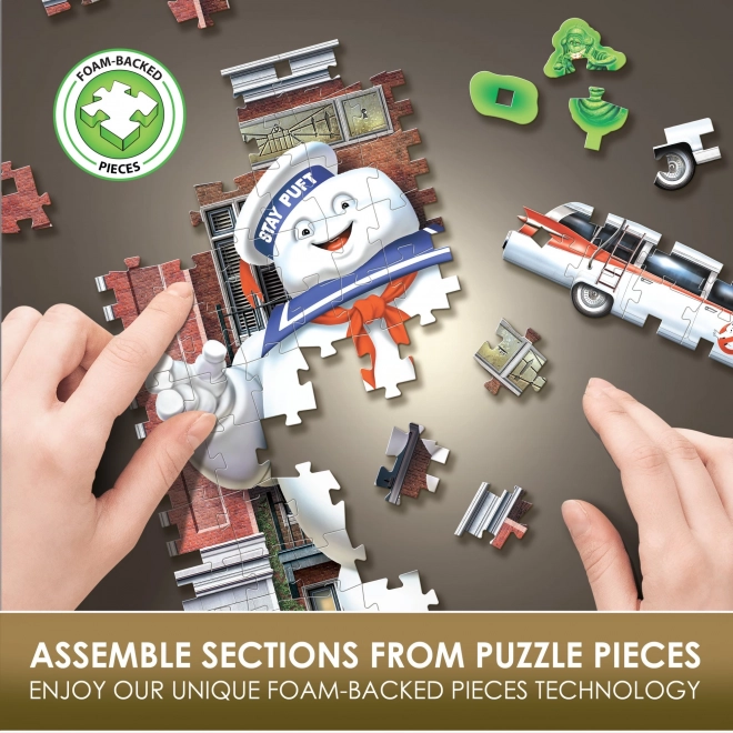 WREBBIT 3D puzzle Ghostbusters: Vatrogasna postaja istjerivača duhova 500 komada