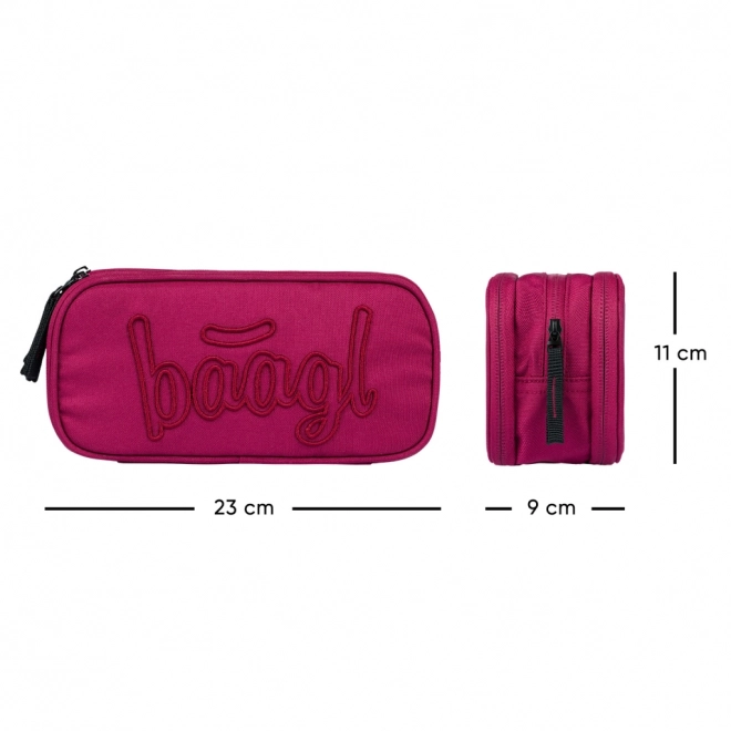 BAAGL 3 SET Coolmate Ruby: ruksak, pernica, vrećica